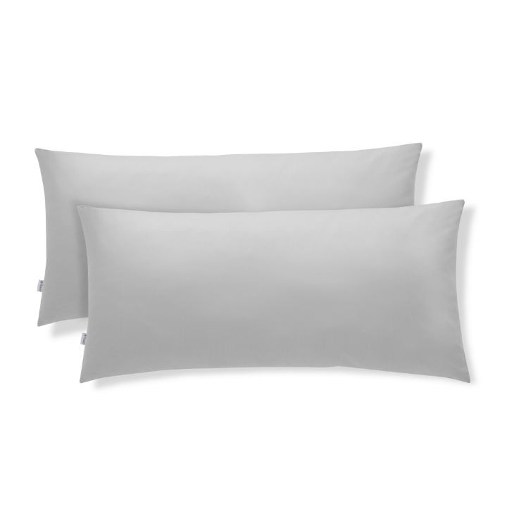 Federe satin 40x145 grigio chiaro